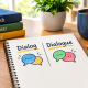 dialog vs dialogue
