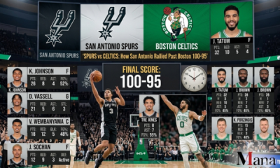 Spurs vs Celtics Match Player Stats: How San Antonio Rallied Past Boston 100-95